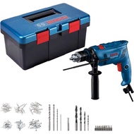 BOSCH GSB 600 Impact Drill 600W Fisherman Box / GSB600 GERUDI IMPAK drill tebuk dinding batu KAYU SE