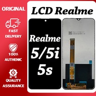 LCD Touchscreen Realme 5 5i Original /Realme 5S / 9H Kekerasan Permukaan / Meningkatkan Kecerahan / Mencegah Layar Meledak / FHD Definition Kualitas Kualitas Terbaik