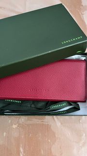 Longchamp 真皮長錢包