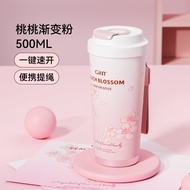 Gint Portable Insulated Coffee Cup Gradient Color Womens New Year Birthday Gift High Aesthetic Value