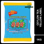 888 Ceylon Tea Dust Yellow Label 1KG - Serbuk Teh Ceylon