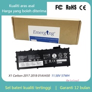 Original Laptop Battery For ThinkPad X1 Carbon 2017 2018 01AV430 01AV431 01AV494 SB10K97586 SB10K975