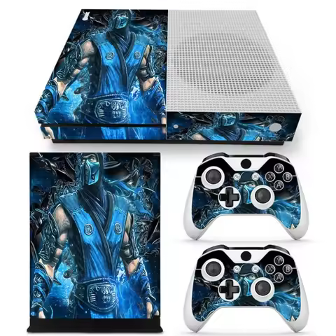 For Xbox One S Console Skin Decal Cover for Xbox One S Sticker Protective Wrap for Xbox One Slim