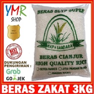 Original Cianjur zakat fitrah rice, cheap 3kg 3 kg