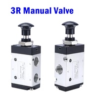 High Quality 3R210-08 1/4" 2 Position 3 Port  Air Manual Valves Pneumatic Control Valve. Y
