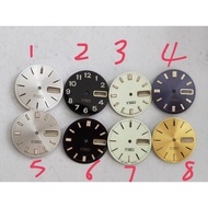 Watch Accessories Mechanical Old Model 7009A/7s26A Movement Diagonal Handle 3.8-Bit Dial Dial 28.5