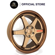 New Sport Rim RAYS VOLK RACING TE37 18x8.5 5H112-114.3 ET30 Bronze 2 Tone 18 inch 18 inci Mr Wheel