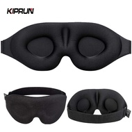 KIPRUN Eye Mask for Sleeping 3D Contoured Cup Blindfold Concave Molded Night Sleep Mask Block Out Li