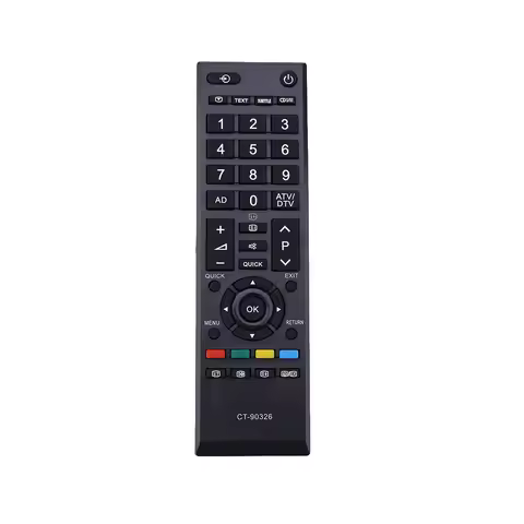 For Toshiba CT-90326 CT-90380/Toshiba CT-90336 CT-90351 Plastic Remote Control Replacement Televisio