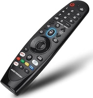 Universal Voice Magic Remote Control AKB75855501 Compatible with LG Smart TV Replacement AN-MR20GA MR19BA MR18BA MR650A, with Pointer Function,Netflix and Prime Video Hot Keys