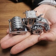 3d Metal Puzzle Assembly Model, Diy Stainless Steel Interlocking Construction Vehicle Model Set With