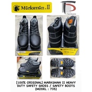 [100% ORIGINAL] MARKSMAN II HEAVY DUTY SAFETY SHOES / SAFETY BOOTS (MODEL : 735) *HAMMER KING / MR M