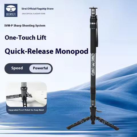 SIRUI SVM-165P/145P Carbon Fiber Quick Release Camera tripod Monopod