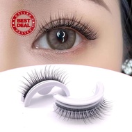 Reusable Self-adhesive False Eyelashes 3d Mink Seconds Eyelash Lashes To No 3 Needed L2o9