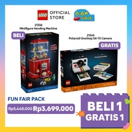 Beli 1 Gratis 1 - LEGO Ideas 21358 Minifigure Vending Machine + LEGO Ideas 21345 Polaroid OneStep SX