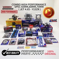 COMBO JET 4.65MM Y15ZR (NLK) HIGH PERFORMANCE SPEC 65MM,68MM,70MM (HPSP JETROD 4.65) KOMBO MOTORY15Z
