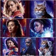 The Marvels Postcards (Complete 3 Weeks 7 Cards) Poscard The