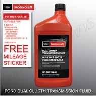 NEW ORI FORD DCT AUTO OIL 1L FIESTA RANGER T6 T7 FOCUS ECOSPORT MAZDA BT50 MOTORCRAFT ATF GEAR OIL D
