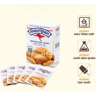 Instant Mauri yeast (Dry yeast) for bread, pizza, sponge 10g/package, mauri yeast, Tuan Phuong yeast