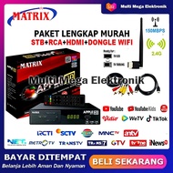 SET TOP BOX TV DIGITAL MATRIX APPLE MERAH DVBT2 / SET TOP BOX UNTUK TV TABUNG / STB TV BOX DIGITAL M