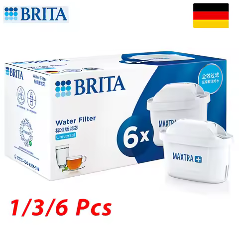 Brita Maxtra Water Filters Cartridge Activated Carbon Reduce Chlorine Limescale for Brita Series Jug