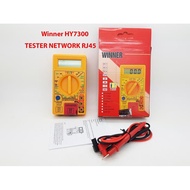 Digital Multitester Winner HY7300 + LAN Tester RJ 11 + RJ45