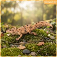 [BlesiyaedMY] Lizard Figure Hand Painted Reptile Toy Educational Kids Model Sturdy Plastic Learning 