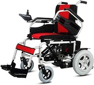 Fashionable Simplicity Wheelchair - Size: 62X94Cm Electric Wheelchair Foldable Elderly Disabled Aid Car Elderly Intelligent Compact Automatic Portable Lightweight Scooter
