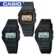 Casio Digital นาฬิกาข้อมือผู้ชาย/ผู้หญิง สายเรซิน รุ่น F-91Wหน้าปัดน้ำเงิน ของแท้ ประกัน1ปี
