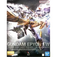 Bandai in Stock Original MG GUNDAM Anime Figure GUNDAM EPYON EW[CROSS CONTRAST COLORS/CLEAR WHITE]Ac