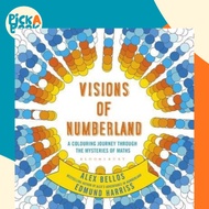 [100% Original Books] - Visions of Numberland : A Colouring Journey Through t by Alex Bellos (UK edi