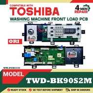 TWD-BK90S2M COMPATIBLE WITH TOSHIBA WASHING MACHINE FRONT LOAD PCB BOARD (CONTROL BOARD / PANEL BOAR