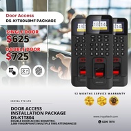Hikvision Single / Double Leaf Door Access Fingerprint Biometric Access Terminal DS-K1T804BMF Packag