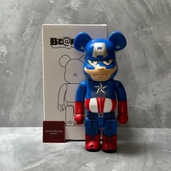 Bearbrick BE@RBRICK 400% Bear Brick Captain America Avengers