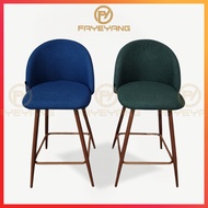 Fayeyang Nordic Island Chair Bar Chair Eames chair Cushion Bar Stool High Backrest barstool 吧台椅