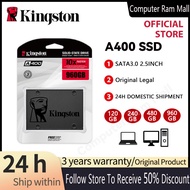 Kingston SSD A400 120GB 240GB 480GB 960G SATA 3 2.5นิ้วสำหรับแล็ปท็อปเดสก์ท็อปโซลิดสเตทไดรฟ์ภายใน