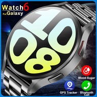 2024ใหม่สำหรับ Samsung Galaxy WATCH 6นาฬิกาสมาร์ทวอชคลาสสิกผู้ชายผู้หญิงโทร HD AMOLED Voice Call NFC GPS ติดตามกีฬา