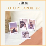 CETAK FOTO POLAROID 2R (6X9) INSTA FOTO CUSTOM SENDIRI LAMINASI GLOSY GLOSSY POLLAROID BACKGROUND PUTIH LANGSUNG JADI MURAH HAMPERS KADO HADIAH GIFT BOX ULTAH ULANG TAHUN BIRTHDAY TEMAN PACAR ANNIVERSARY SOUVENIR GRADUATION WISUDA BY GIFTEE ID