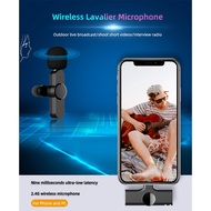 Wireless lapel microphone, streamer lapel microphone, mobile phone live streaming noise reduction re