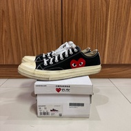 Original Converse x CDG Black Denim Shoes