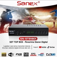 Sanex Dvb T2 Set Top Box / Penerima Siaran Tv Digital Sanex