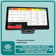 Bergaransi Paket Mesin Kasir Android Pos Tablet/Tab Samsung 8 Inch