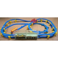 TAKARA TOMY PLARAIL TRACK DECK STATION WITH TRAIN (PRELOVED)