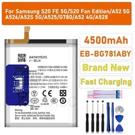 2025 Years EOBATACC New 100% Original Battery EB-BG781ABY For Samsung  S20 FE 5G/S20 Fan Edition/A52