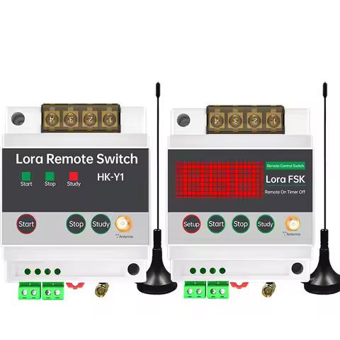 Popular Long Range Remote Controller Lora Remote Switch Long Distance Relay Control Wireless HK-FK1