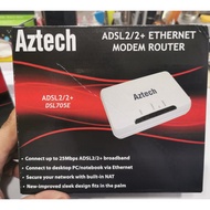 Aztech ADSL 2/2 + ETHERNET MODEM ROUTER