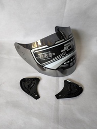 Kaca Visor Helm JPN GALAXY warna SILVER Original JPN