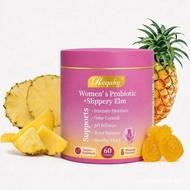 ReqakyWomen'sdailyProbioticGummiesHawaiianPineappleFlavor60GummiesSupportsIntimateMoistureOdorContro