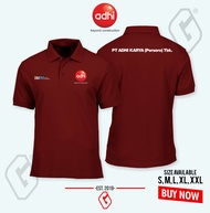 polo shirt pt adhi karya / baju kerah bumn adhi karya