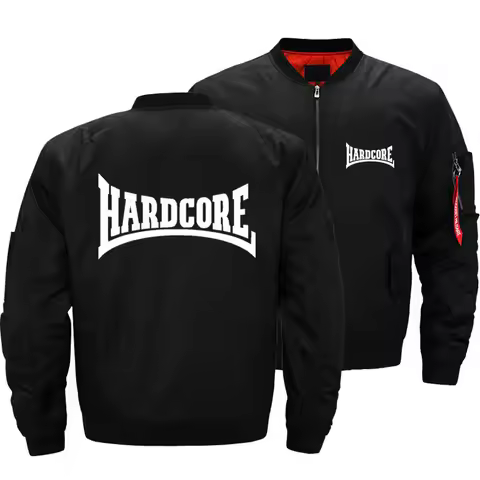 Hardcore Ma1 Bomber Jacket Pilot Men's Outerwear Army Flight Coat Air 5xl Windbreaker Motorcycle Jac